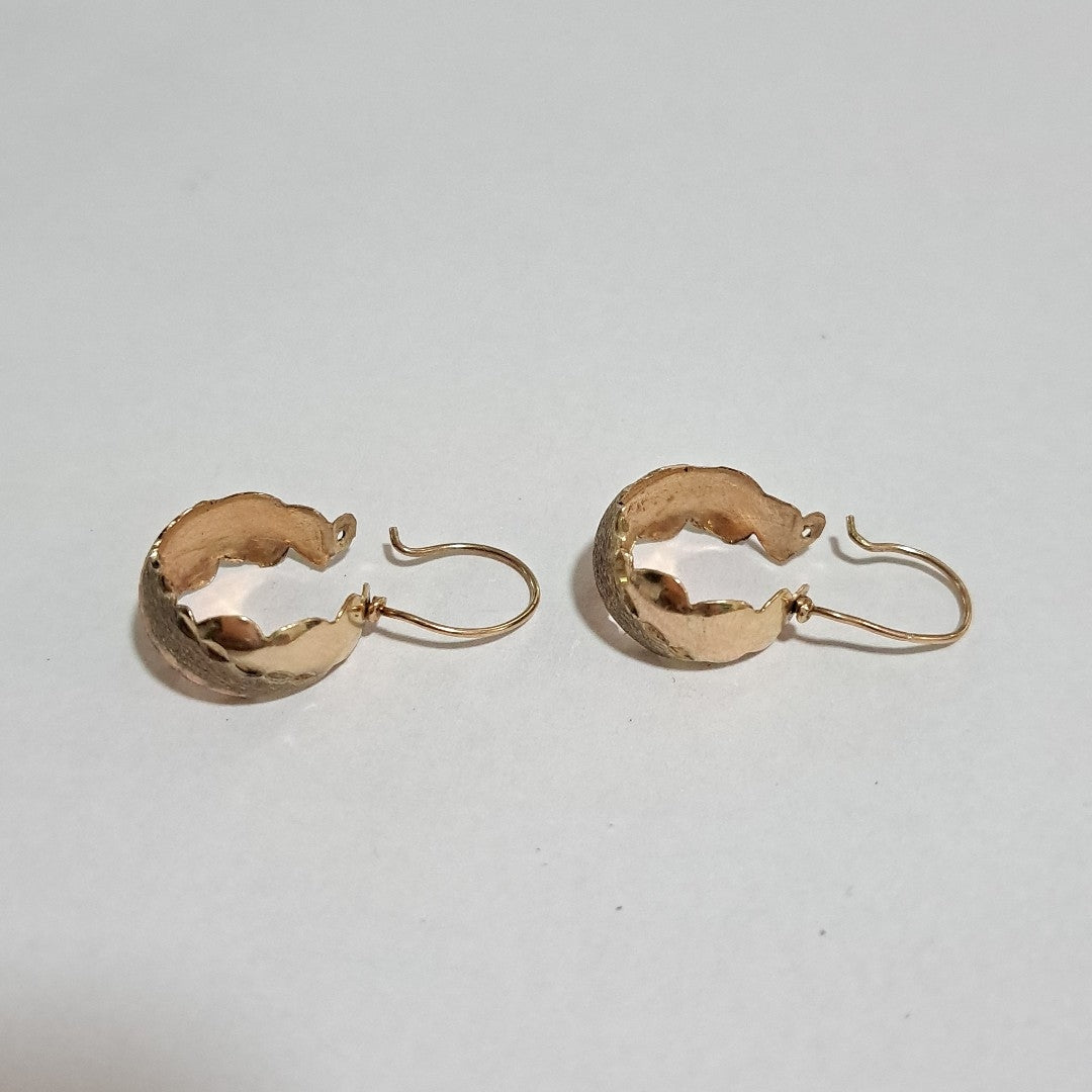 ARETES PAR ORO 10 K 1,60 GRMS (SEMINUEVO)