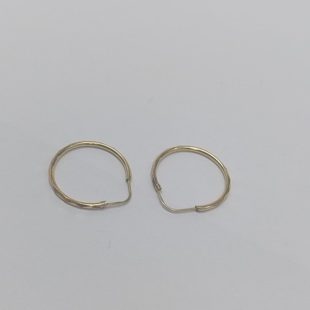 ARRACADAS PAR ORO 14 K 1.4 GRMS (SEMINUEVO)