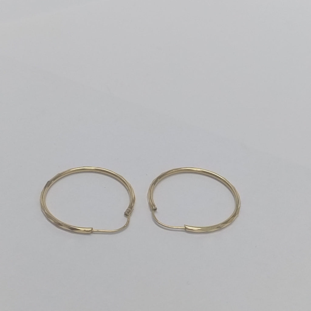 ARRACADAS PAR ORO 14 K 1.8 GRMS (SEMINUEVO)