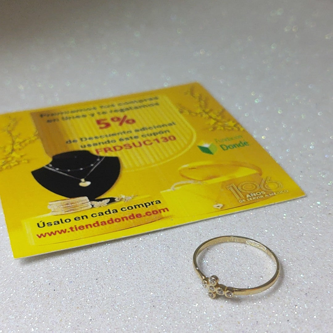ANILLOS DAMA ORO 10K 0.8 (NUEVO)
