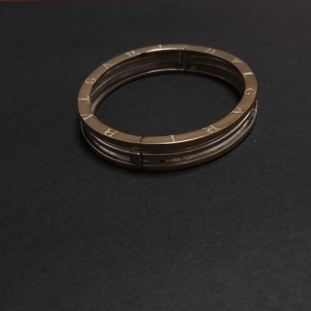 PULSERA RIGIDA ORO,ORO BLANCO 14 K 25,30 GRMS (SEMINUEVO)