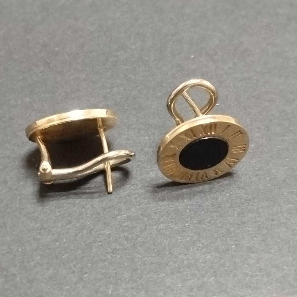 BROQUELES PAR ORO 14 K 8,20 GRMS (SEMINUEVO)