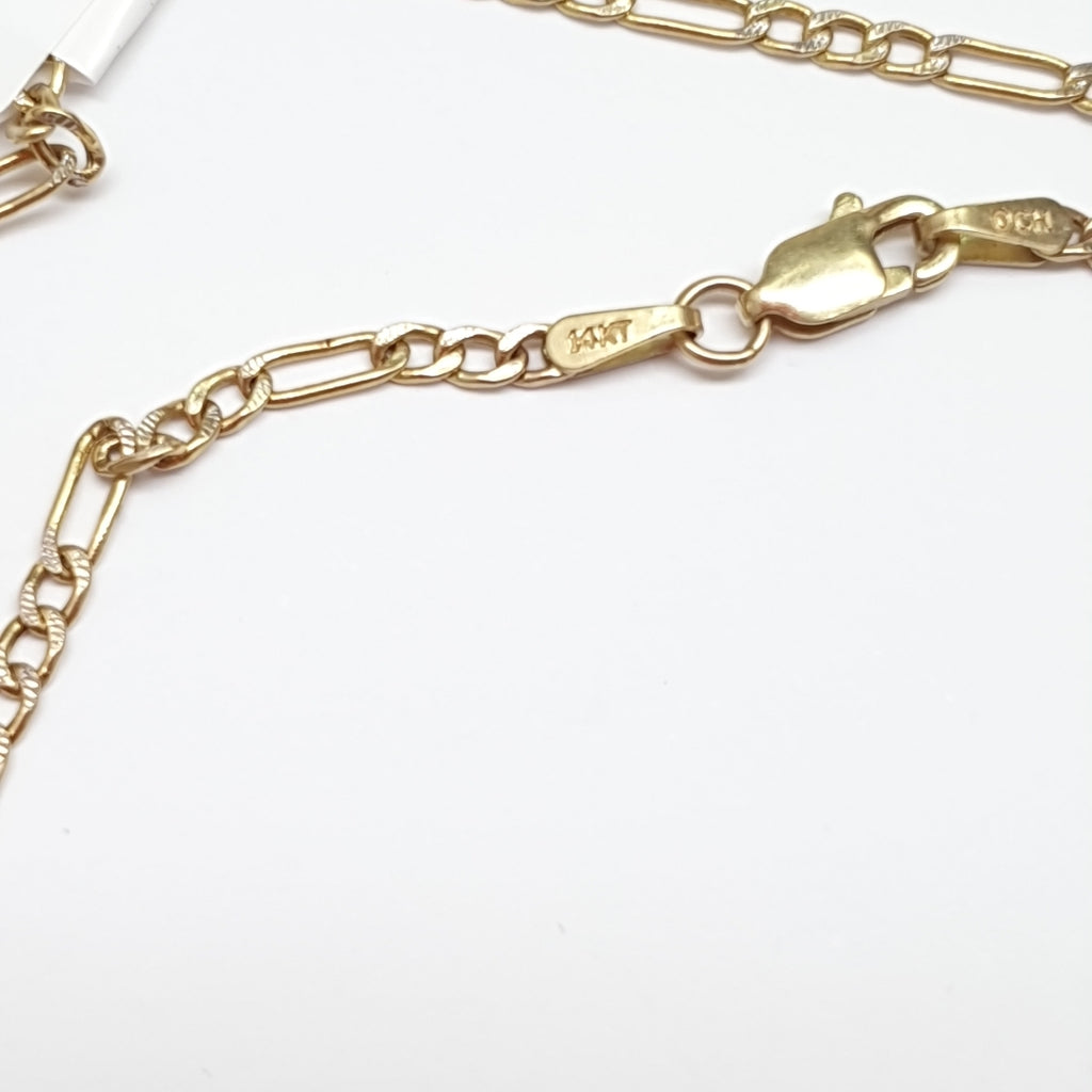 CADENA ORO 14 K 2.1 GRMS (SEMINUEVO)