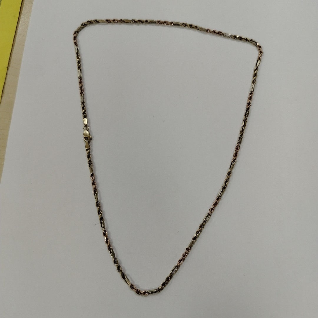 CADENA ORO, ORO COMBINADO 10 K 5 GRMS (SEMINUEVO)