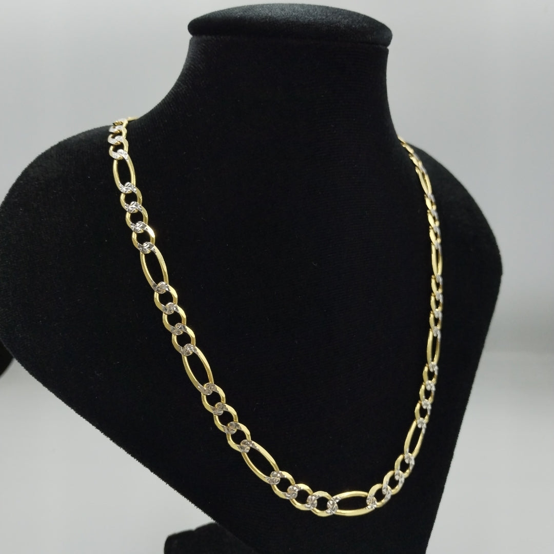 CADENAS CARTIER 3 1 DIAMANTADA ORO 14K 40.7 (NUEVO)