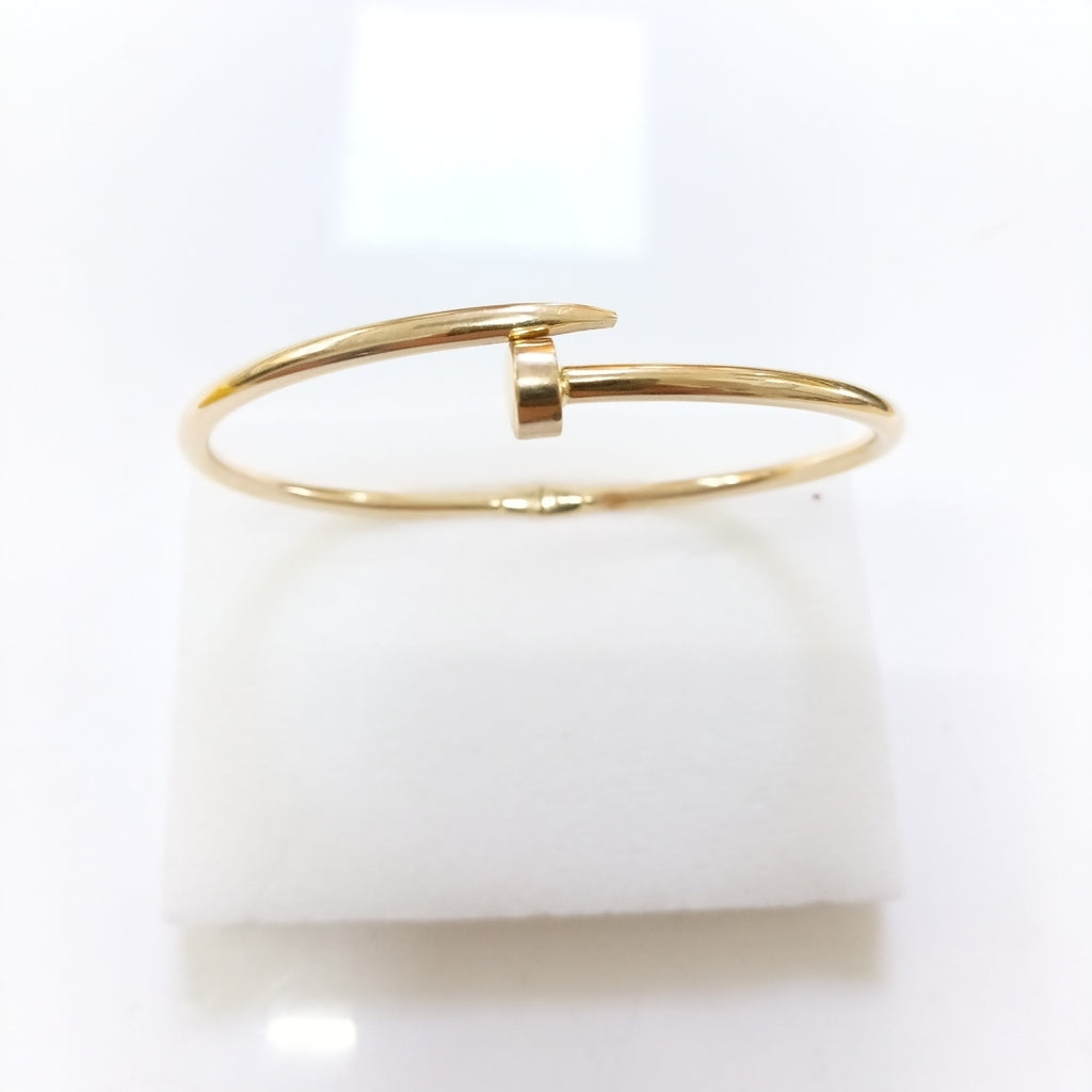 PULSERA RIGIDA ORO 14 K 7,90 GRMS (SEMINUEVO)