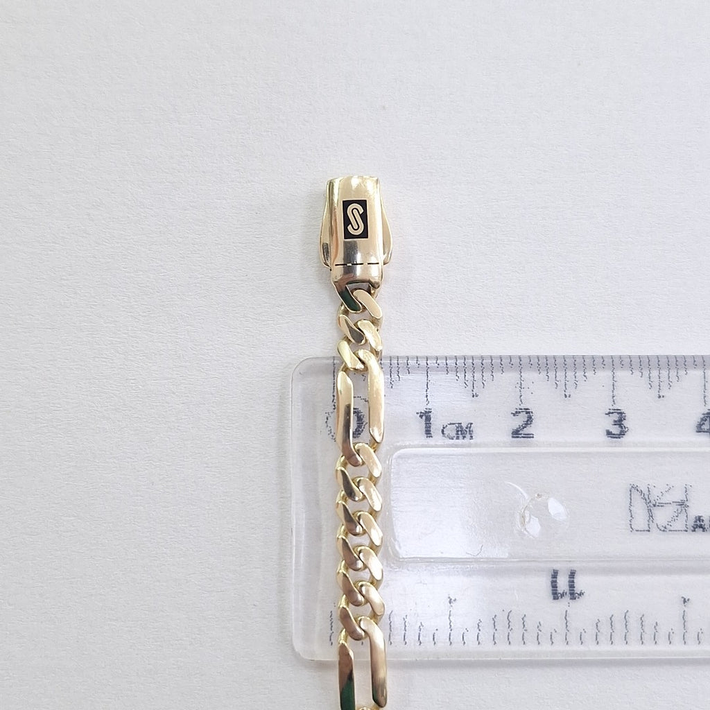 PULSERA MONACO ORO 14K 4.8 (NUEVO)