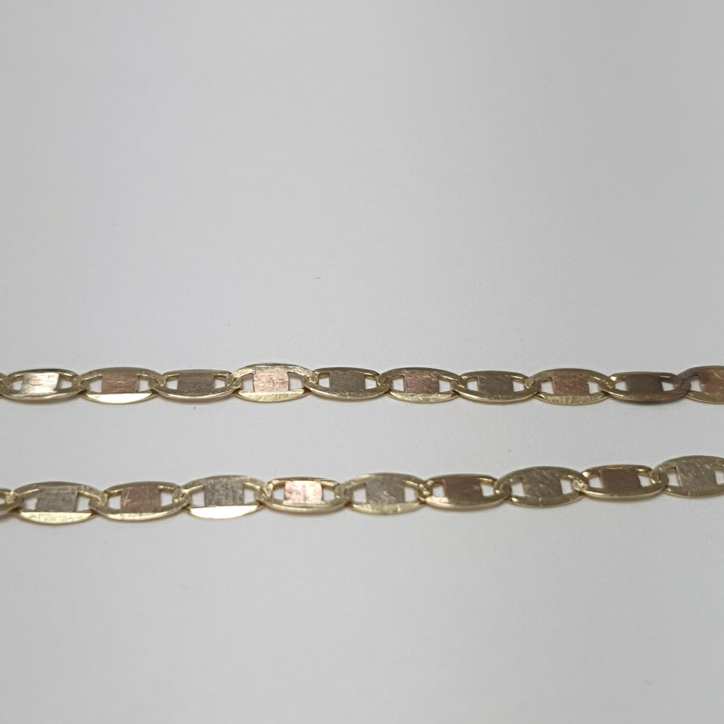 PULSERA ORO COMBINADO 10 K 2,10 GRMS (SEMINUEVO)