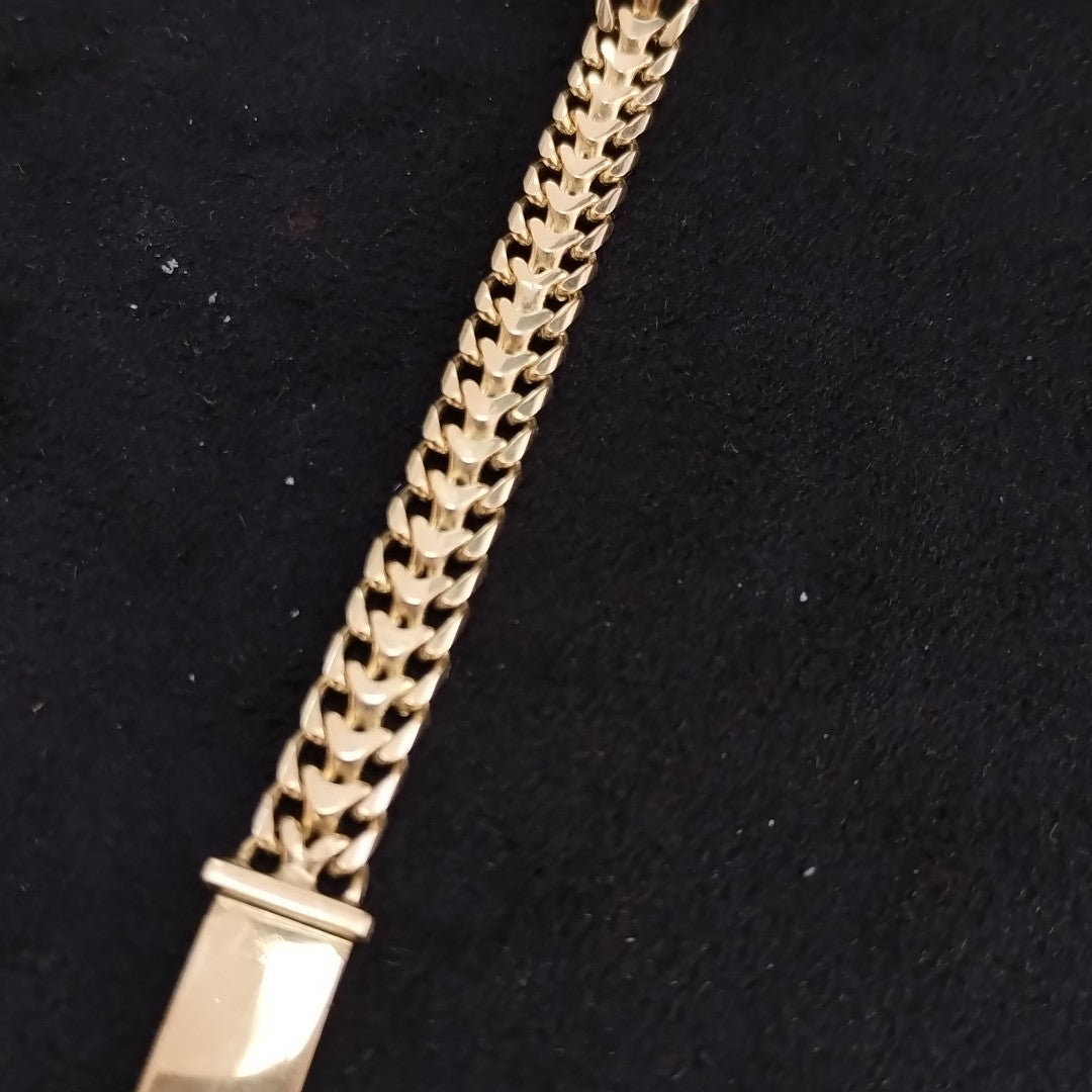 ESCLAVA ORO 10 K 12.9 GRMS (SEMINUEVO)