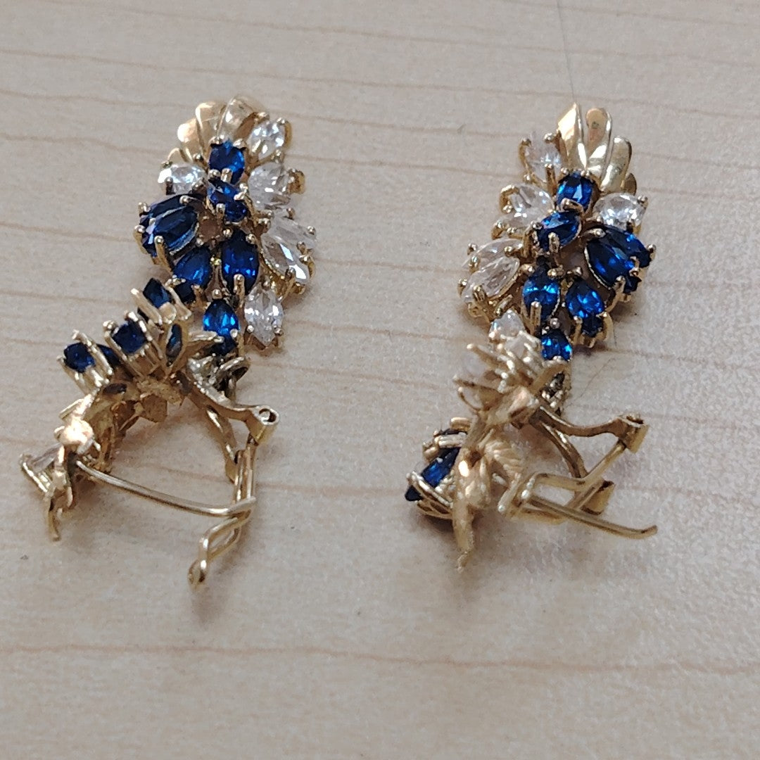 ARETES PAR ORO 14 K 11,20 GRMS (SEMINUEVO)