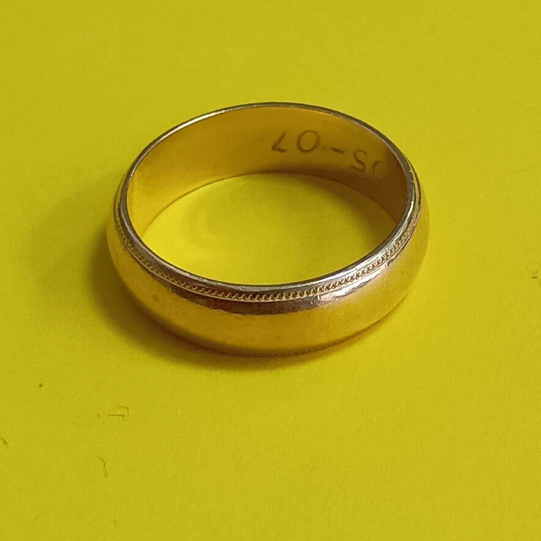ARGOLLA ORO 14 K 4.8 GRMS (SEMINUEVO)
