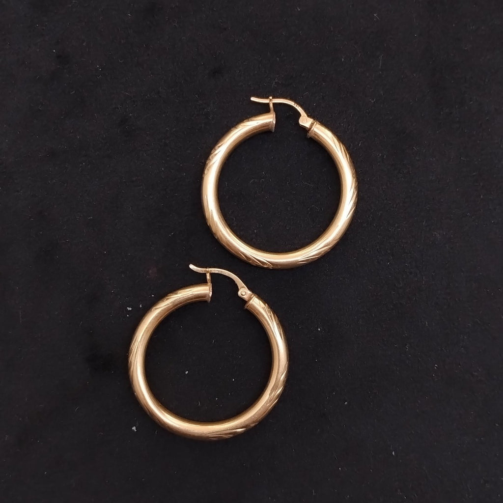 ARRACADAS PAR ORO 14 K 4.2 GRMS (SEMINUEVO)