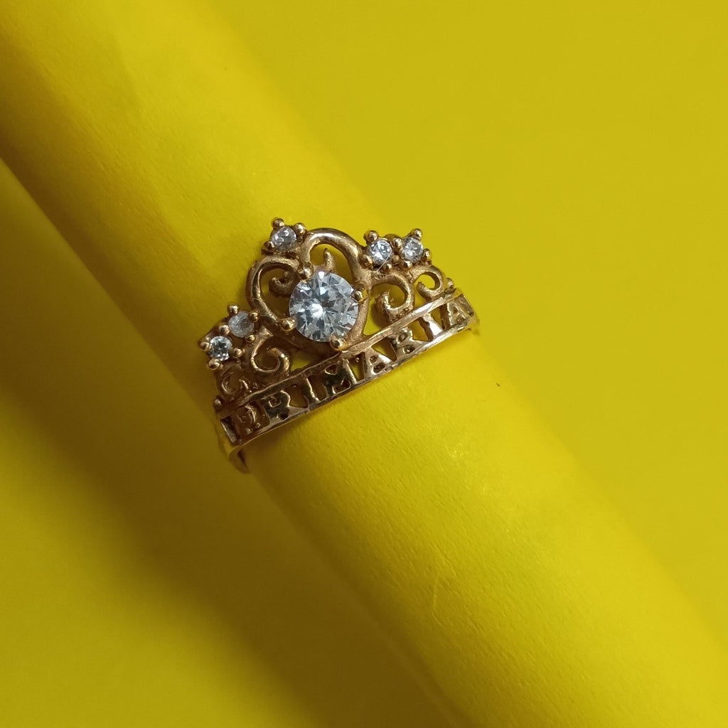 ANILLO ORO 10 K 1.7 GRMS (SEMINUEVO)