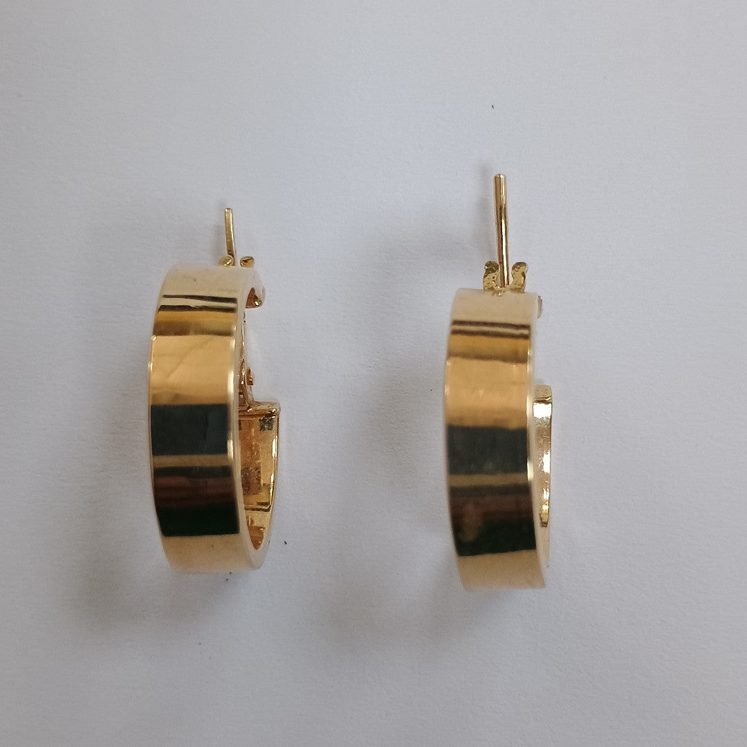 ARRACADAS PAR ORO 14 K 2,10 GRMS (SEMINUEVO)