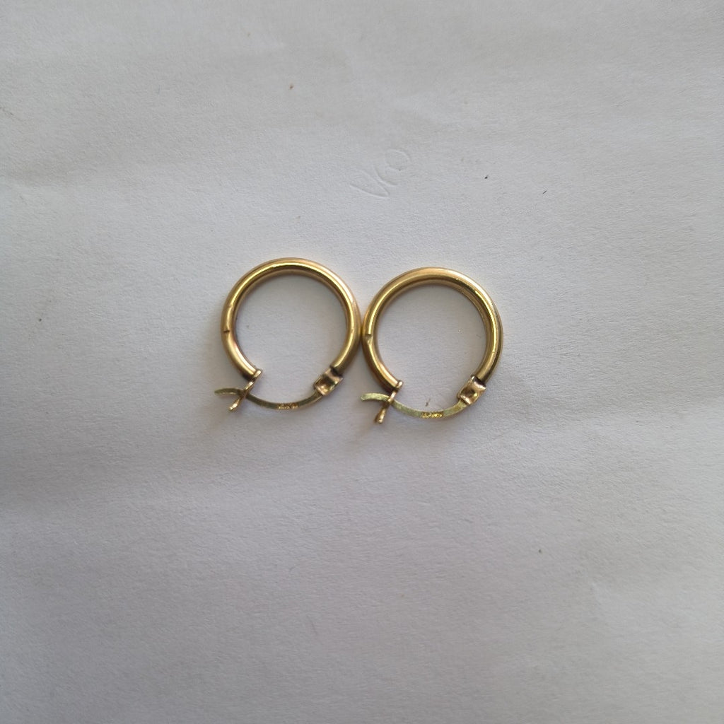 ARRACADAS PAR ORO 14 K 1.3 GRMS (SEMINUEVO)