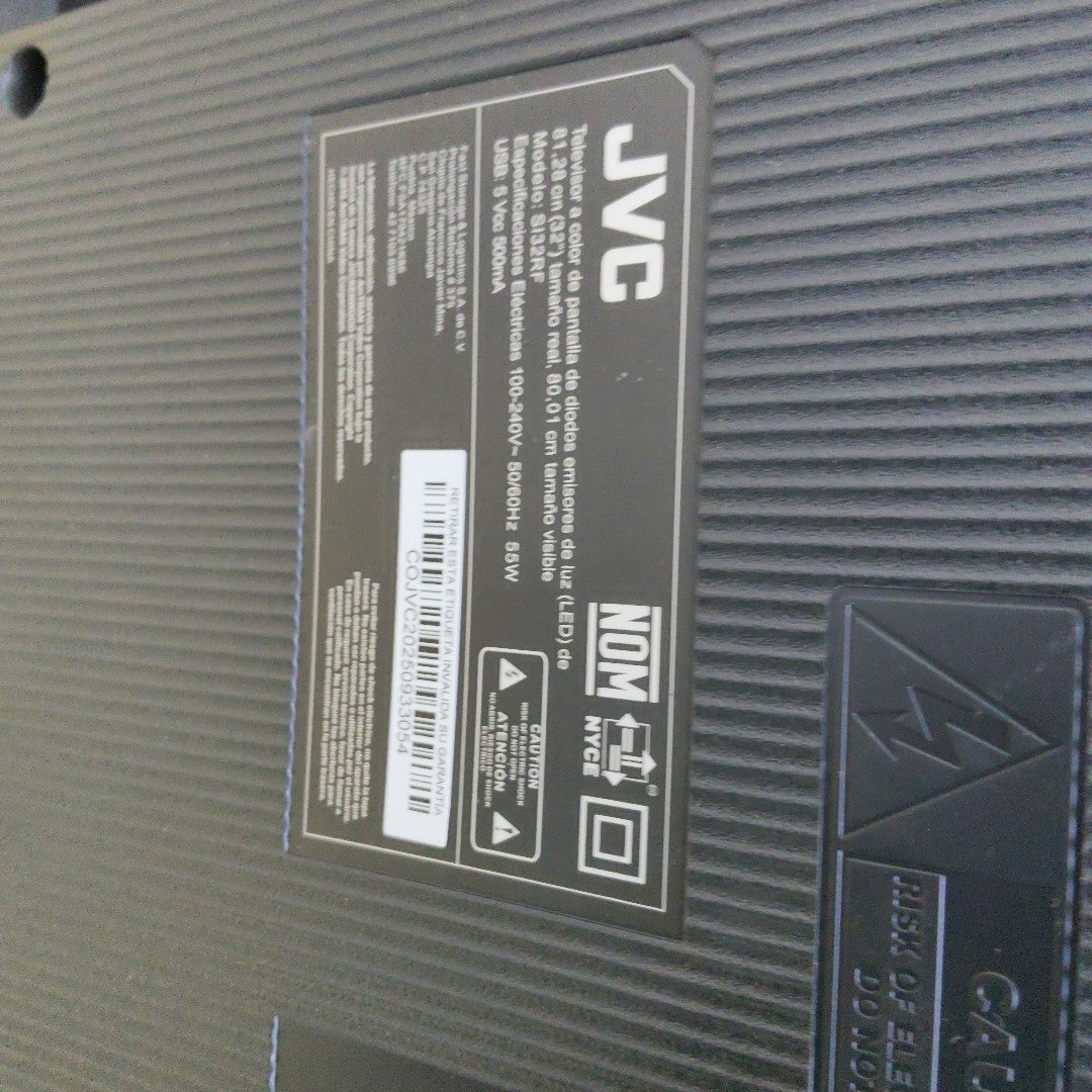 PANTALLA JVC SI32RF 32" LED HD (SEMINUEVO)