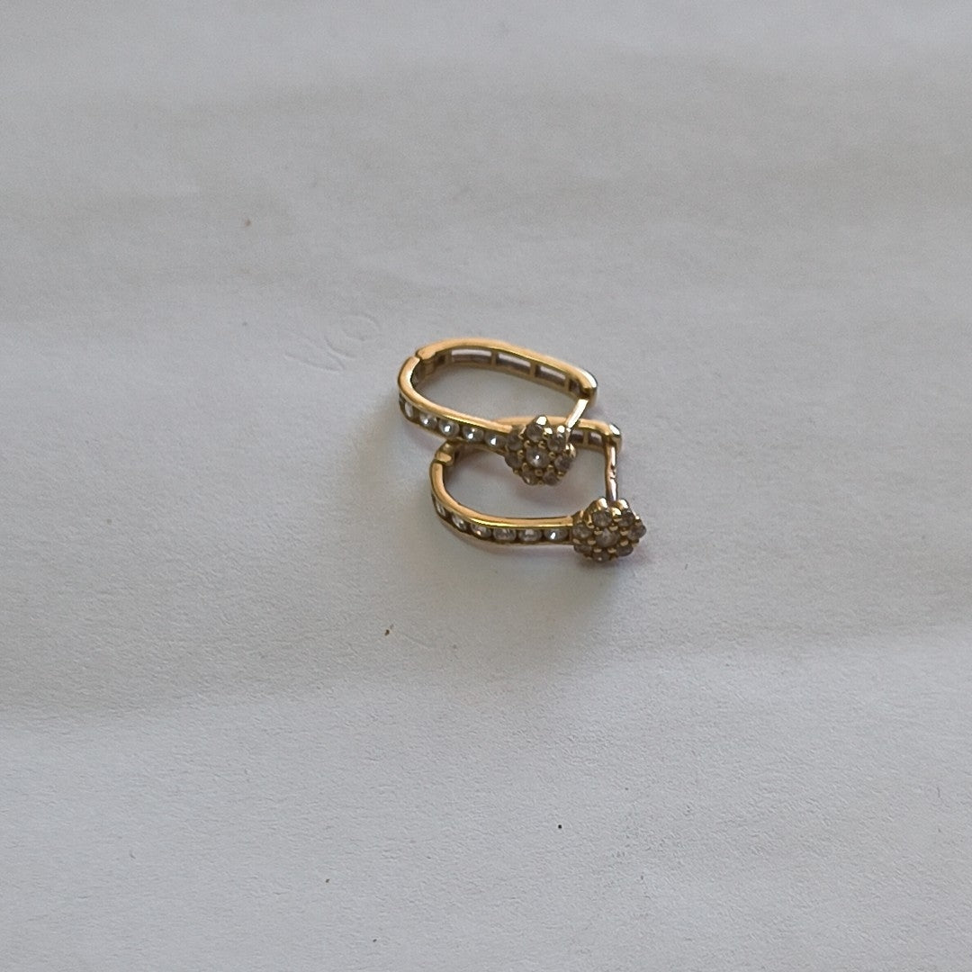 ARETES PAR ORO 10 K 1.7 GRMS (SEMINUEVO)