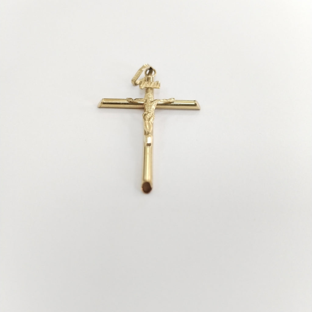 CRUCIFIJO ORO 10 K 2,20 GRMS (SEMINUEVO)