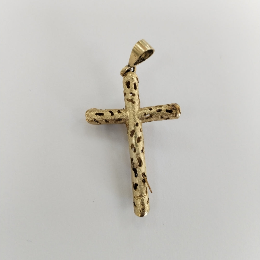 CRUCIFIJO ORO 10 K 4,60 GRMS (SEMINUEVO)
