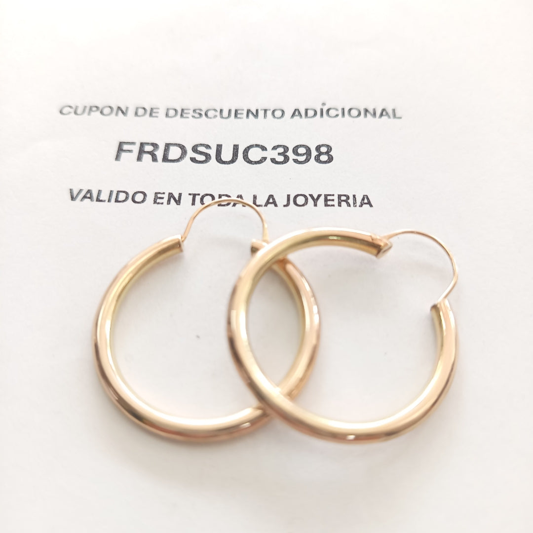 ARRACADAS PAR ORO 10 K 2,40 GRMS (SEMINUEVO)