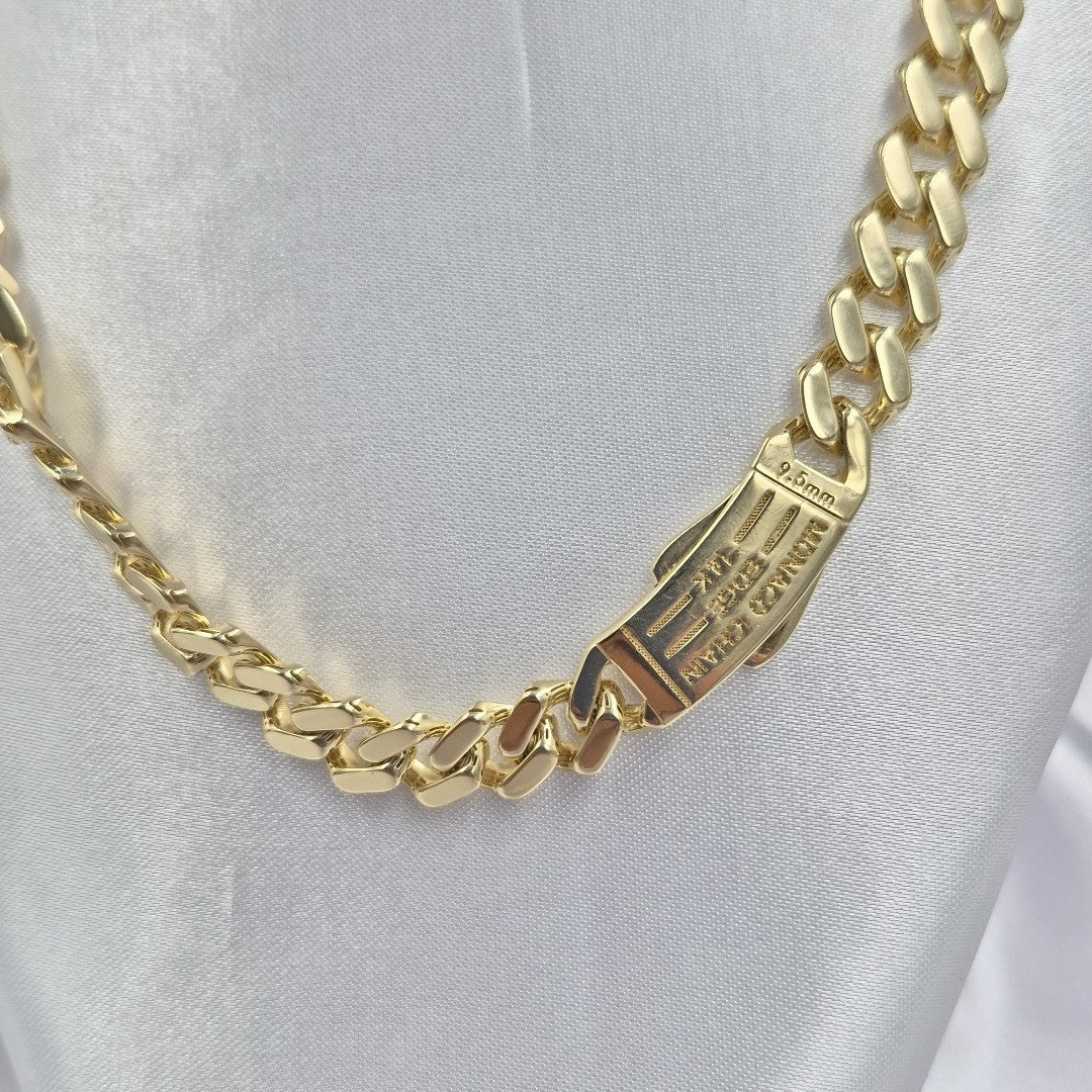 CADENA MONACO ORO 14K 35.2 (NUEVO)