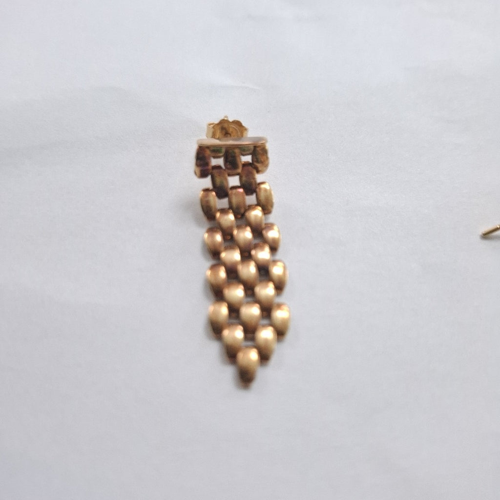 ARETES PAR ORO 14 K 5,90 GRMS (SEMINUEVO)