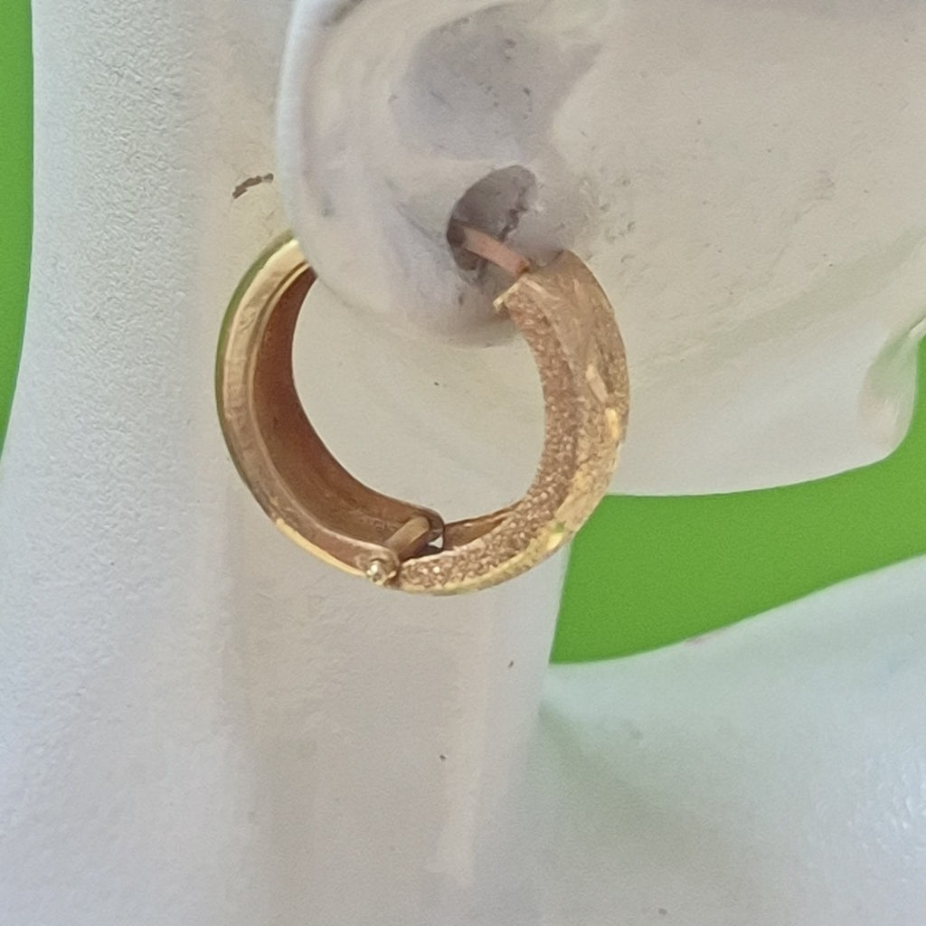 ARRACADAS PAR ORO 14 K 3,30 GRMS (SEMINUEVO)