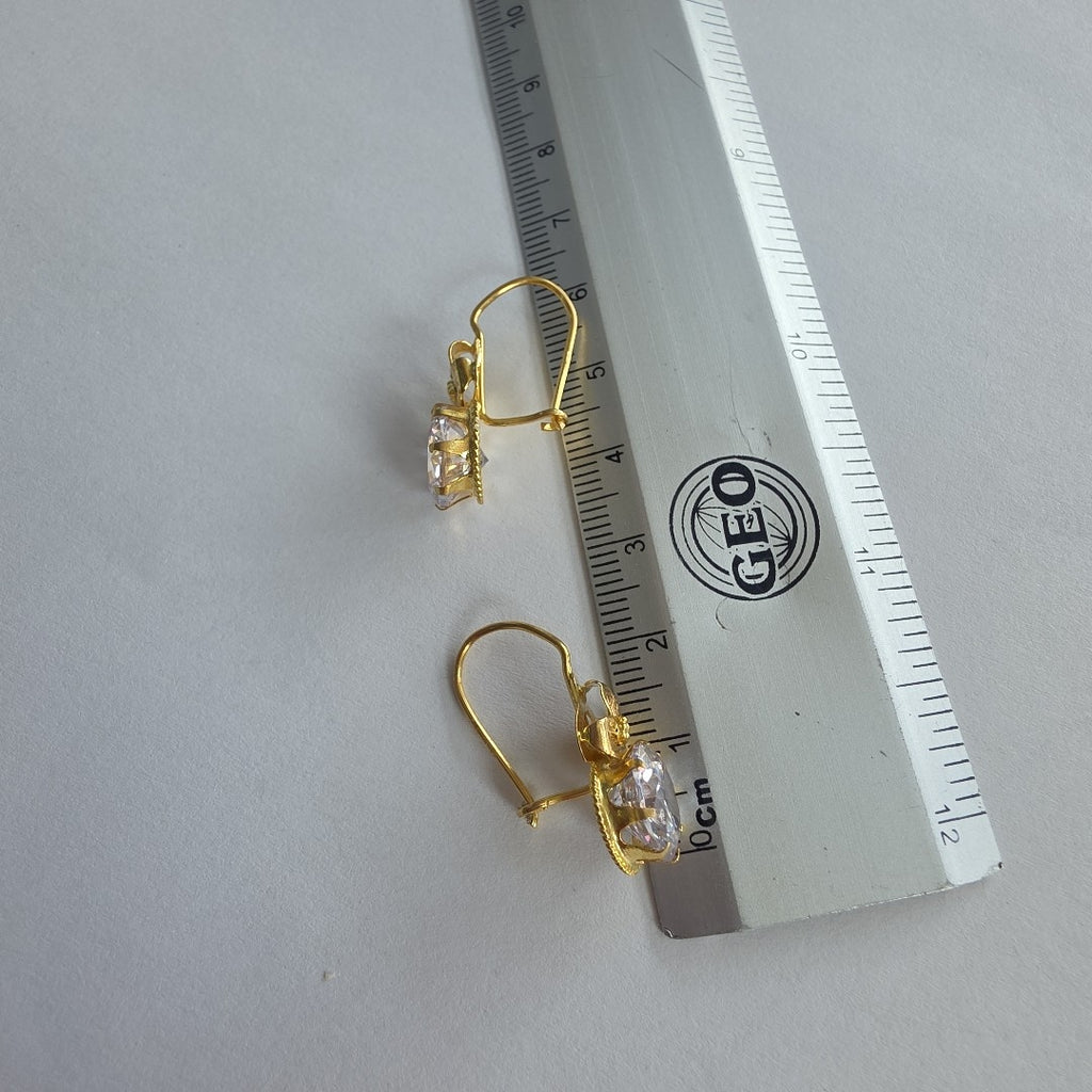 ARETES PAR ORO 10 K 4.4 GRMS (SEMINUEVO)