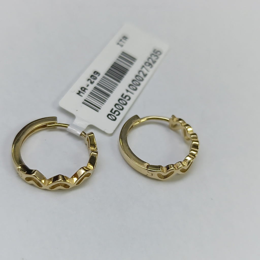 HUGGIES ORO 14K 1.4 (NUEVO)