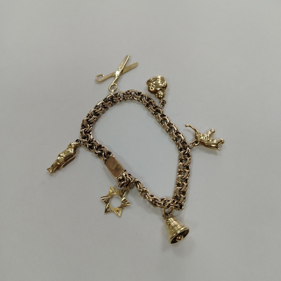 PULSERA ORO 14 K 13,90 GRMS (SEMINUEVO)