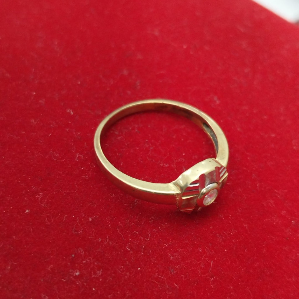 ANILLITO ORO, ORO COMBINADO 10 K 2 GRMS (SEMINUEVO)