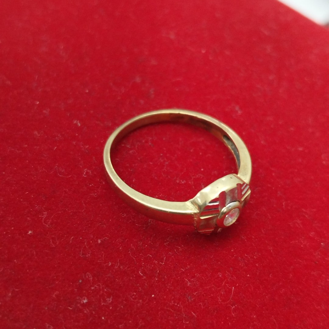 ANILLITO ORO, ORO COMBINADO 10 K 2 GRMS (SEMINUEVO)