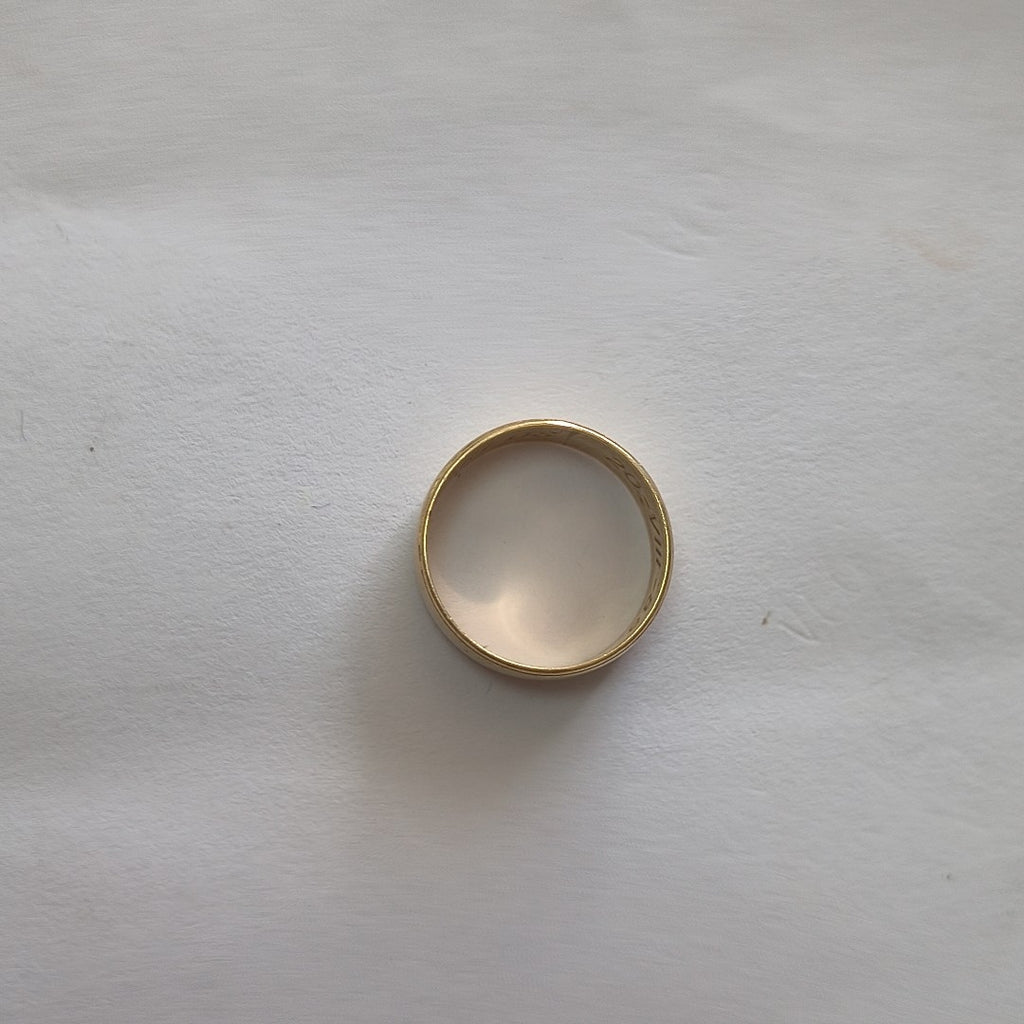 ARGOLLA ORO 14 K 2.6 GRMS (SEMINUEVO)