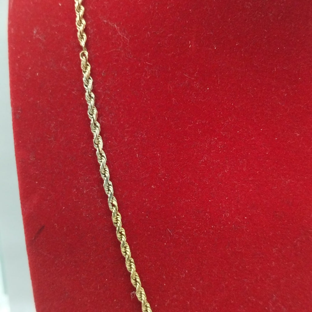 CADENA ORO, ORO COMBINADO 14 K 5.8 GRMS (SEMINUEVO)