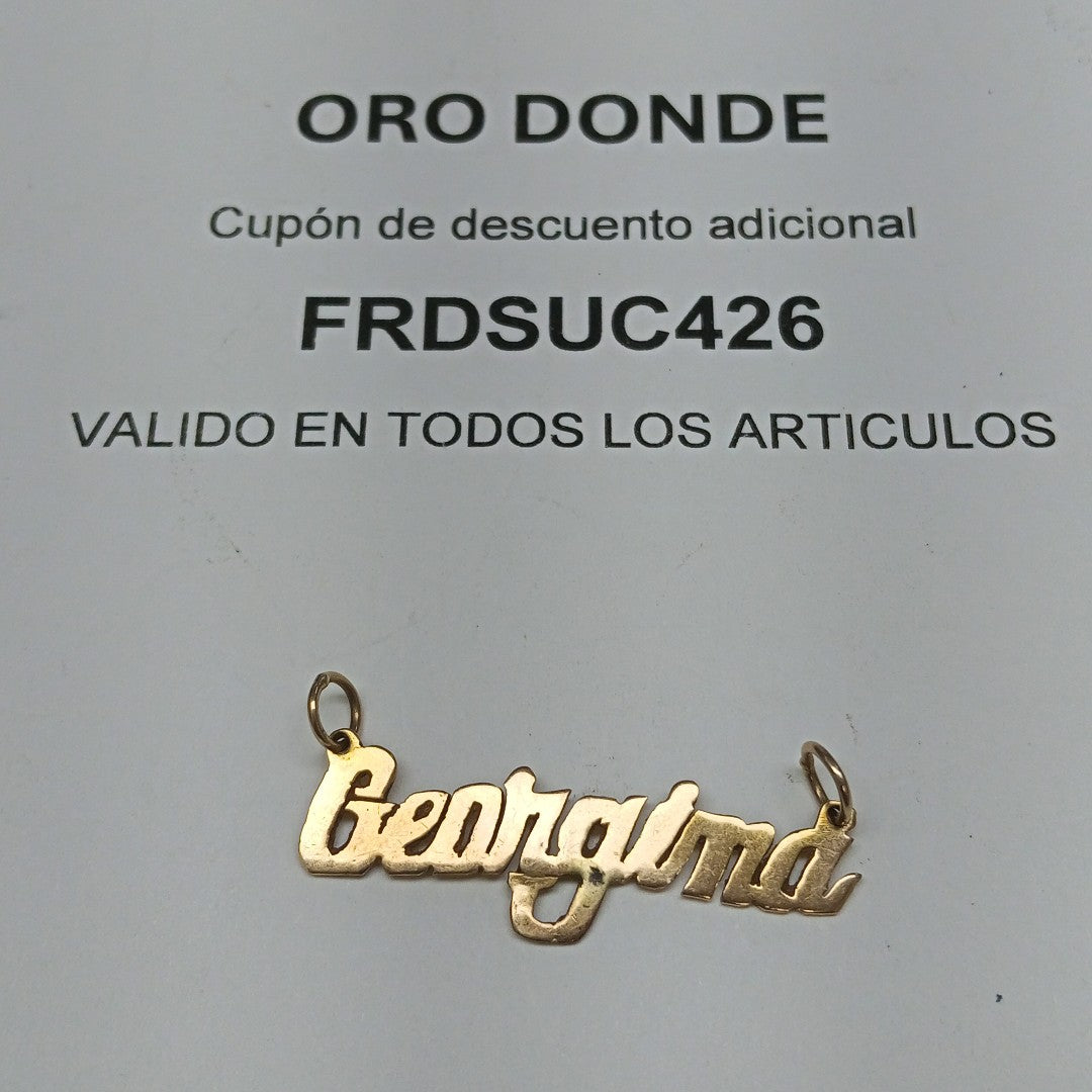 DIJE ORO 8 K 1.8 GRMS (SEMINUEVO)