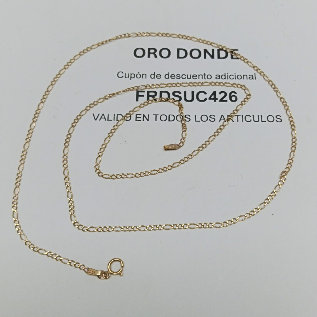 CADENA ORO 10 K 2.5 GRMS (SEMINUEVO)