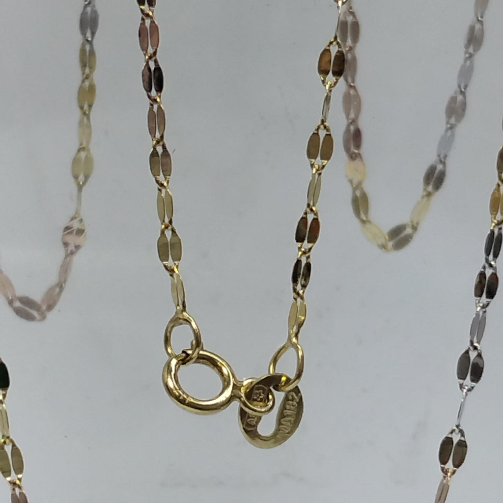 CADENA ORO COMBINADO 10 K 1 GRMS (SEMINUEVO)