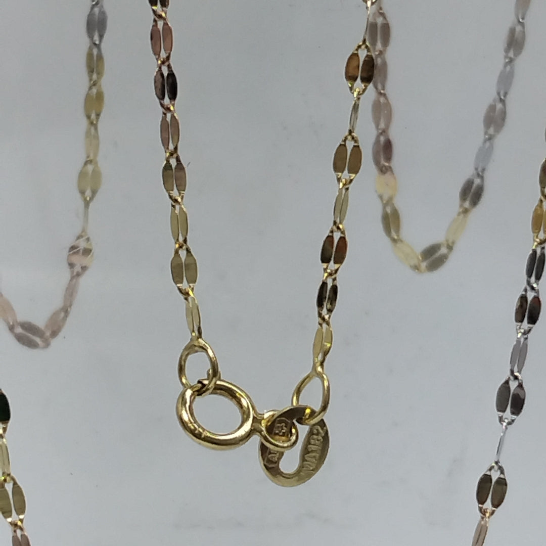 CADENA ORO COMBINADO 10 K 1 GRMS (SEMINUEVO)