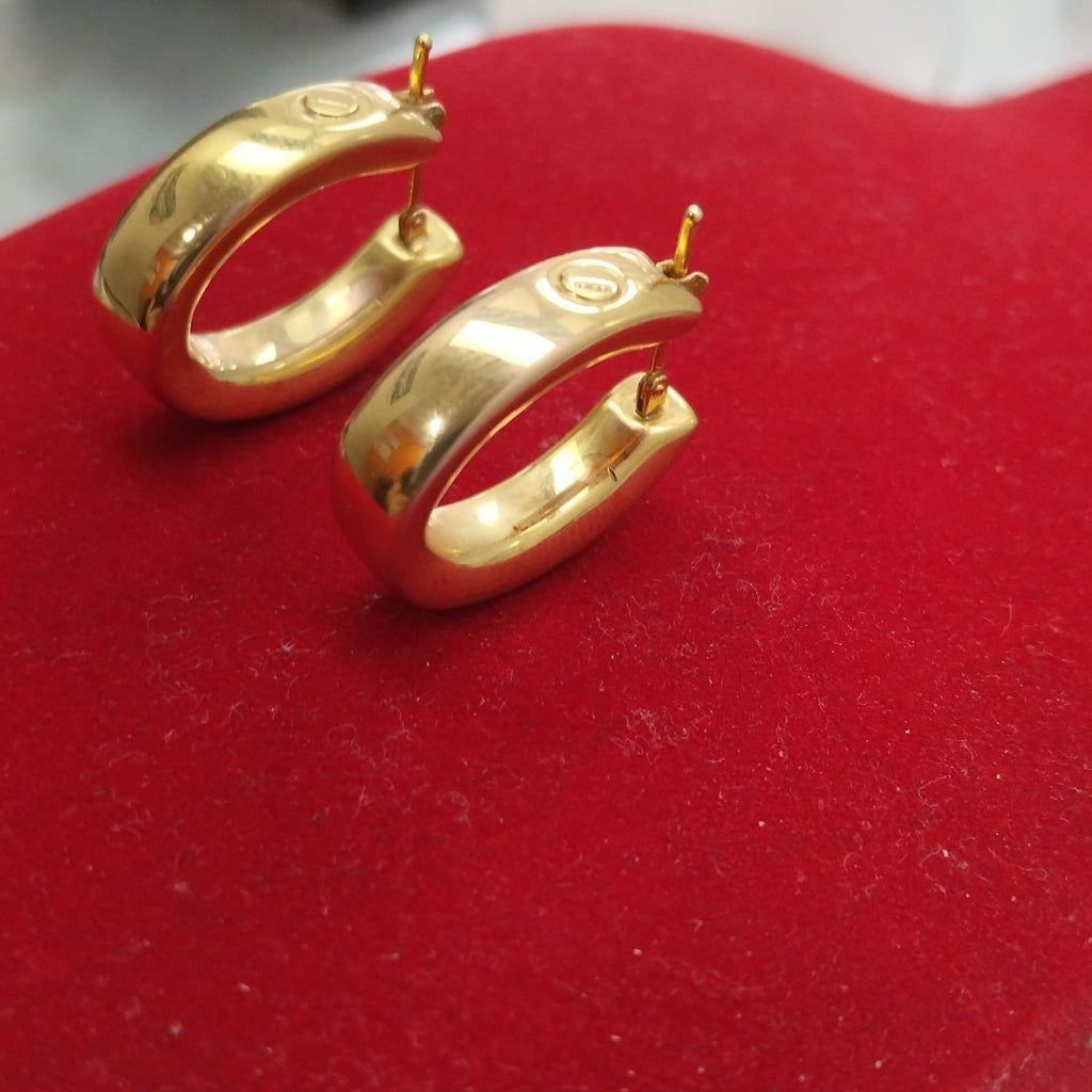 ARRACADAS PAR ORO 14 K 5.2 GRMS (SEMINUEVO)