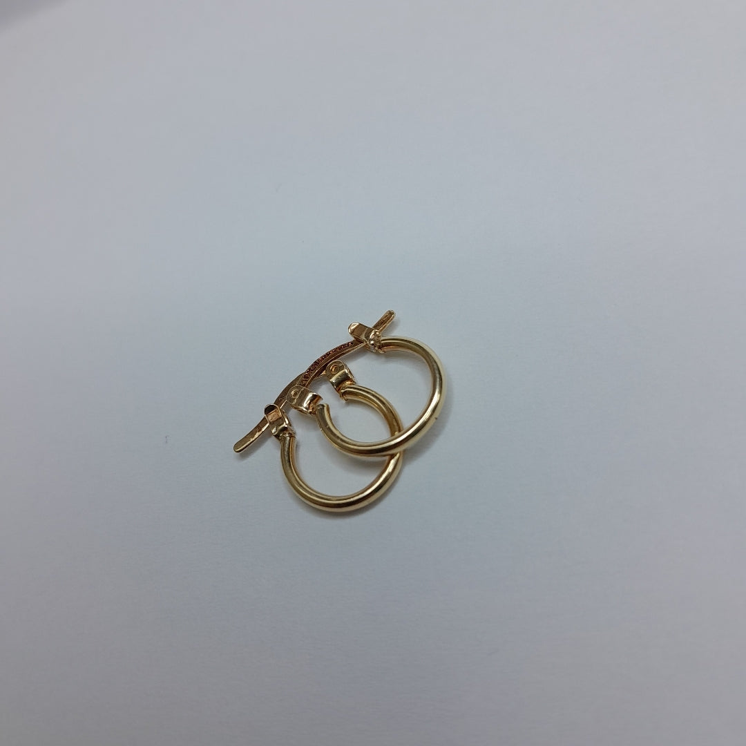 ARRACADAS PAR ORO 10 K 0.9 GRMS (SEMINUEVO)