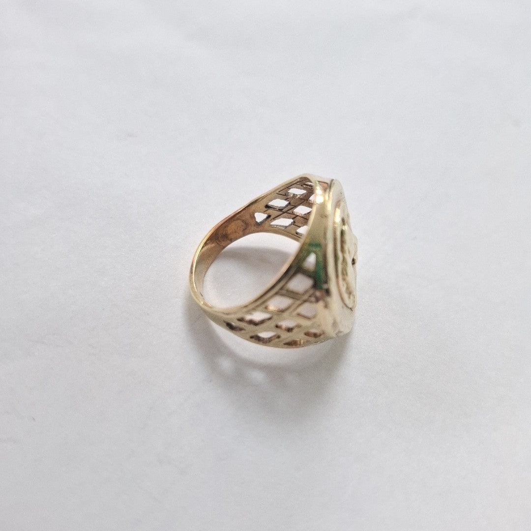 ANILLO ORO 10 K 7,20 GRMS (SEMINUEVO)