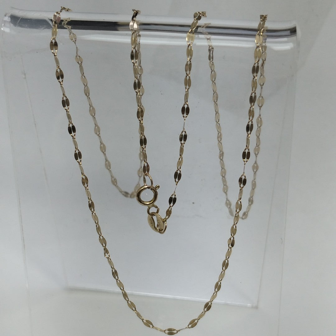 CADENA ORO 10 K 0.9 GRMS (SEMINUEVO)