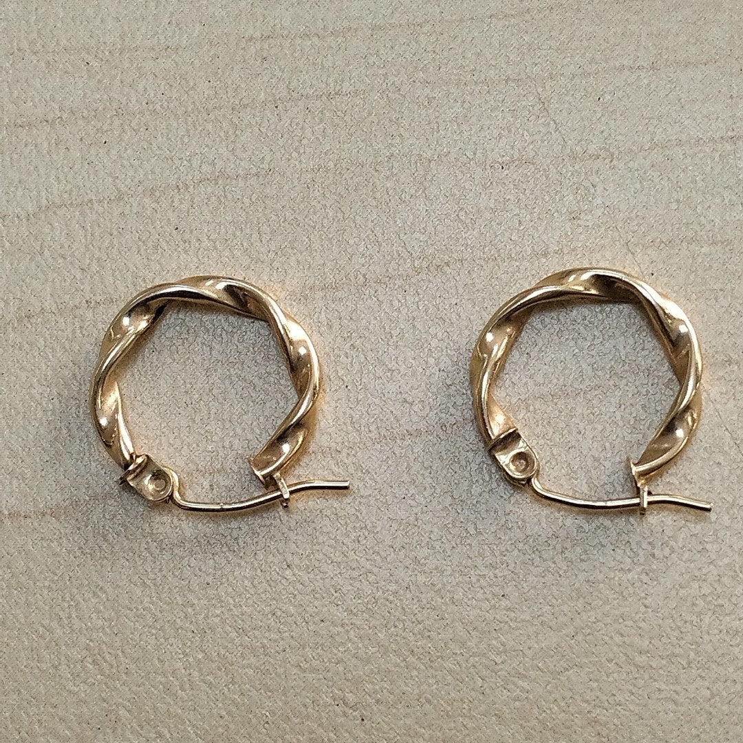 ARRACADAS PAR ORO 10 K 0,80 GRMS (SEMINUEVO)