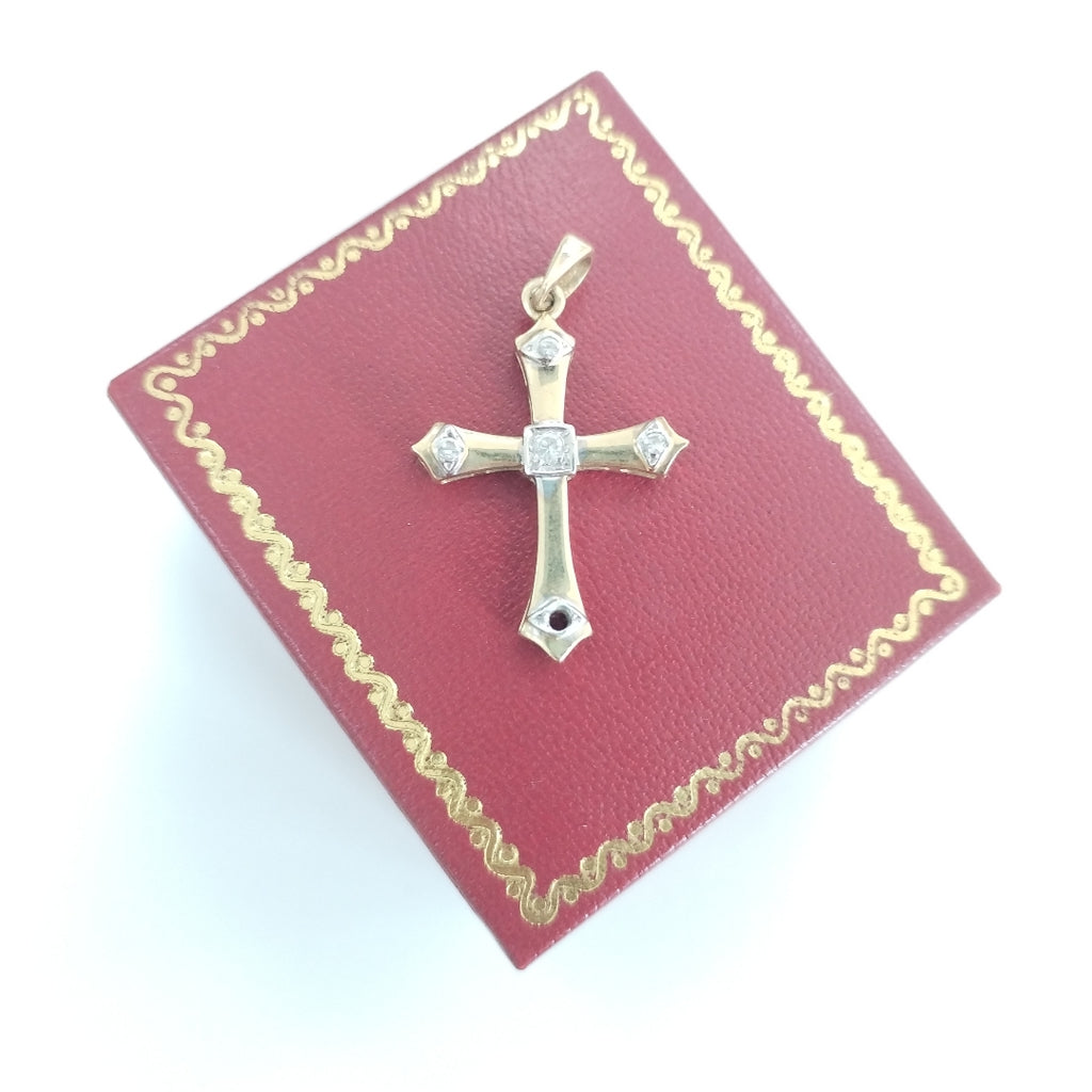 CRUZ ORO 14 K 2,30 GRMS (SEMINUEVO)