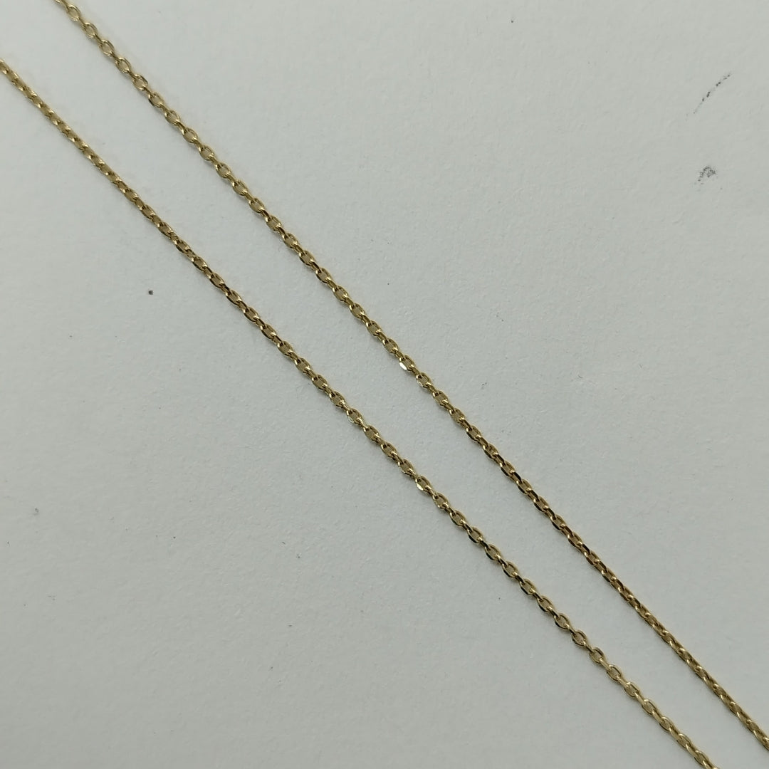 CADENA ORO 14 K 1,80 GRMS (SEMINUEVO)