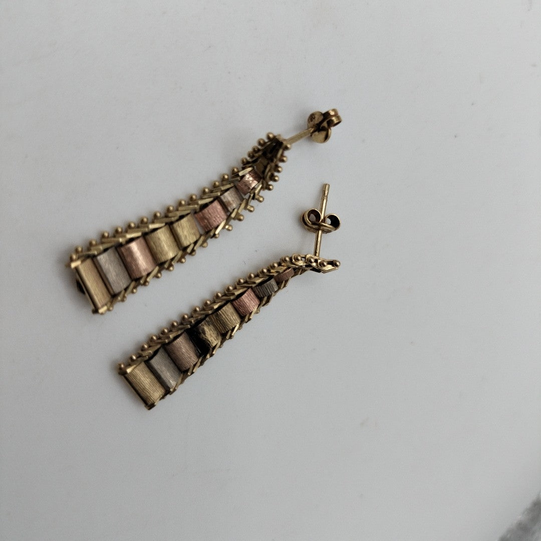 ARETES PAR ORO 10 K 2,70 GRMS (SEMINUEVO)