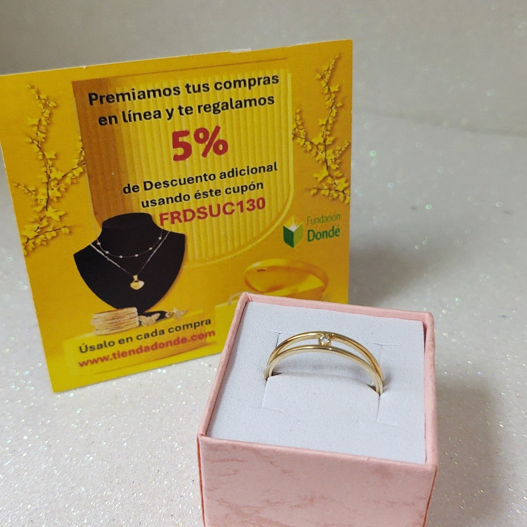 ANILLOS DAMA ORO 14K 1.7 (NUEVO)