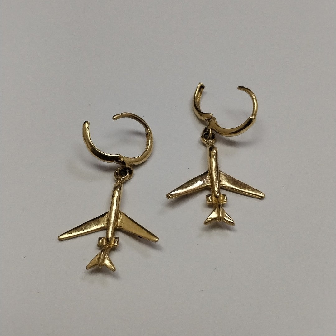 ARETES PAR ORO 14 K 4.6 GRMS (SEMINUEVO)