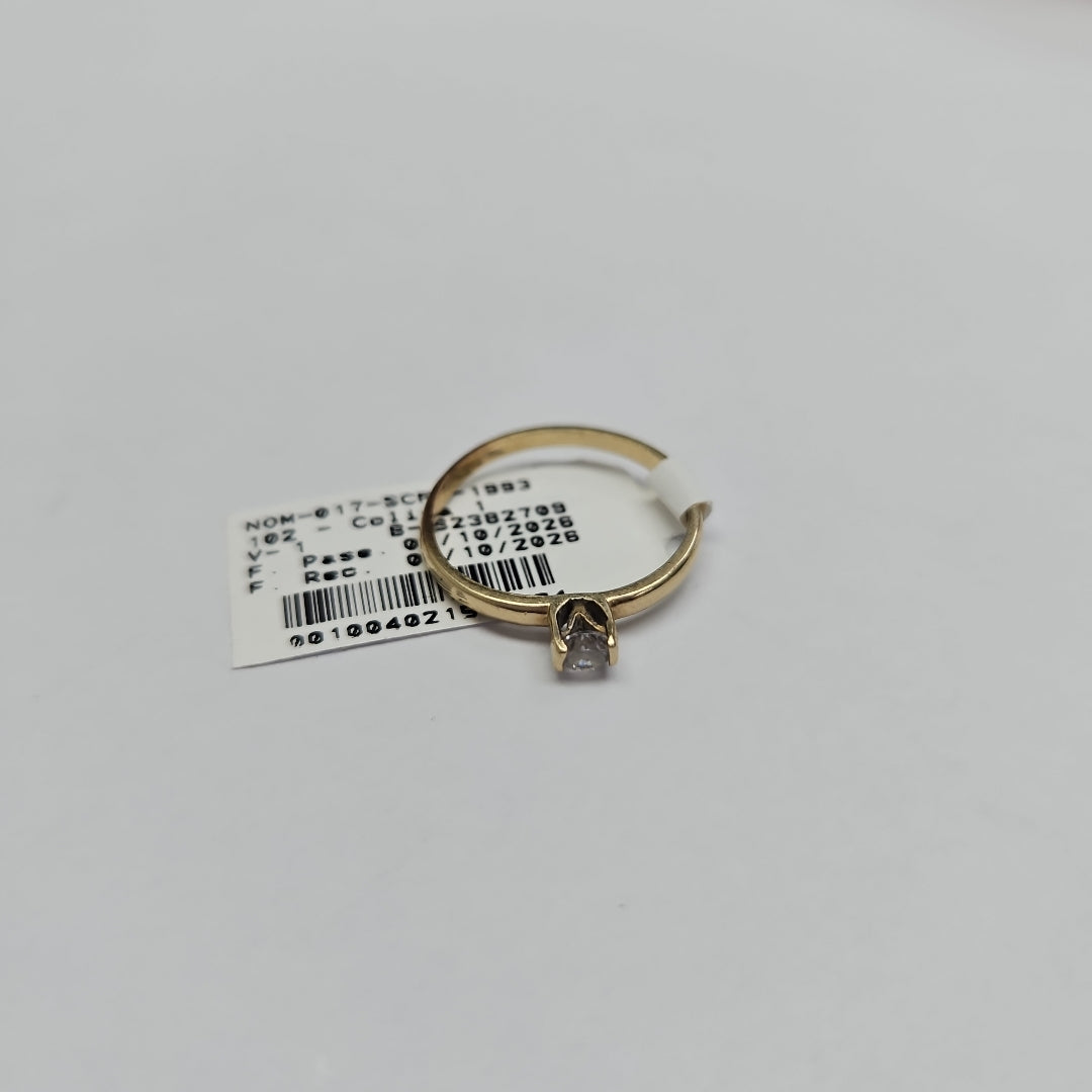 SOLITARIO ORO 10 K 1.2 GRMS (SEMINUEVO)