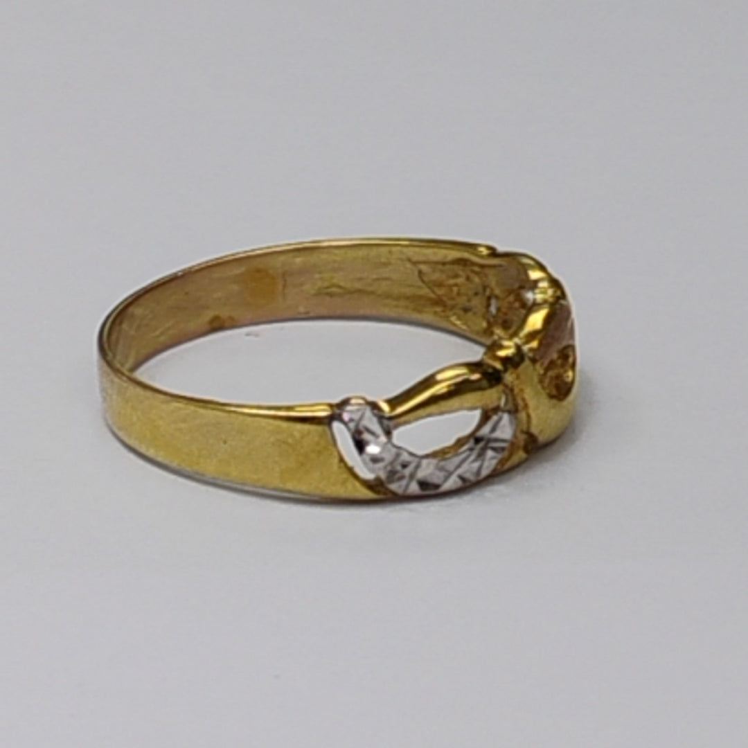 ANILLITO ORO,RODIADO 14 K 2,00 GRMS (SEMINUEVO)